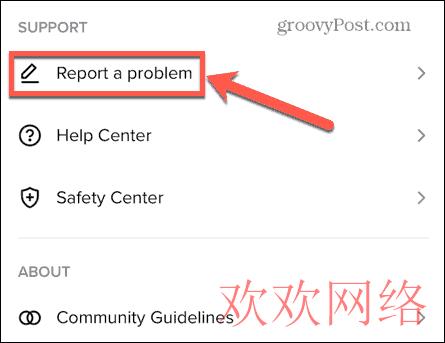 change-phone-tiktok-report-a-problem